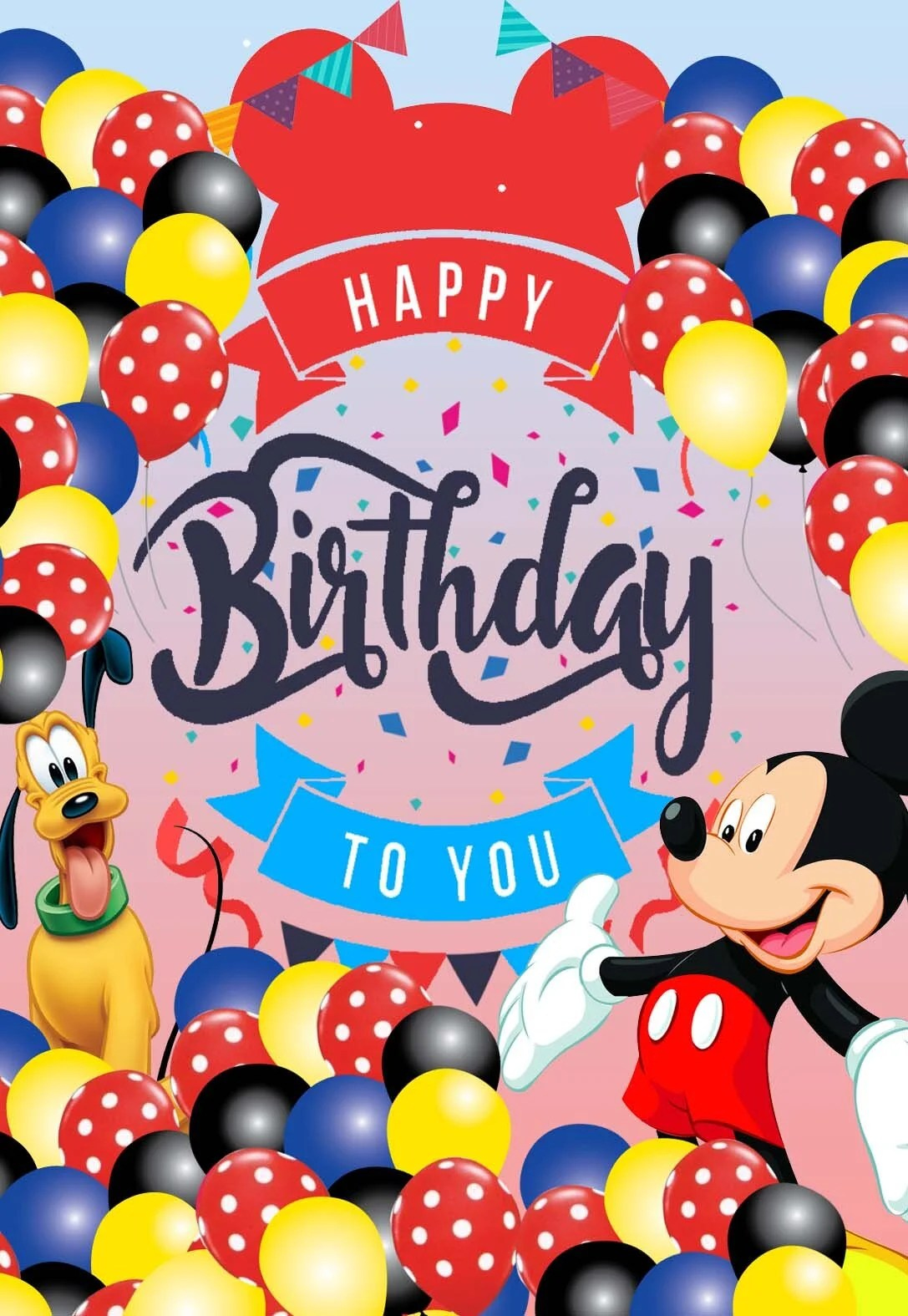 Disney Birthday Cards Printable - Printable Party Favors regarding Disney Free Printable Birthday Cards