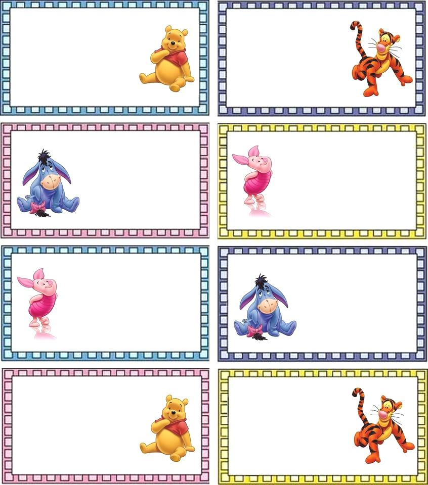 Disney Labels Free Printables with Free Printable Disney Address Labels