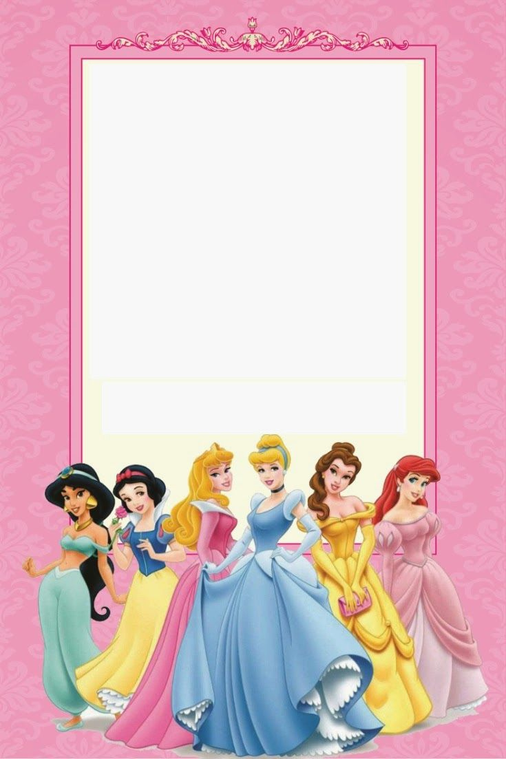 Disney Princess Cards - 7 Free Pdf Printables | Printablee with Disney Free Printable Birthday Cards