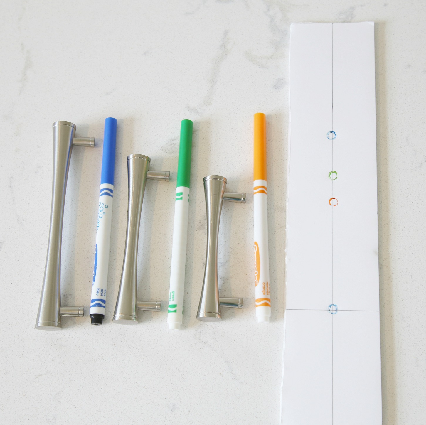 Diy Cabinet Hardware Template - Hardware Installation Made Easy! intended for Free Printable Cabinet Hardware Template