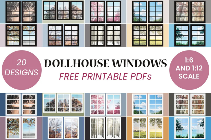 Free 1-12 Scale Printables