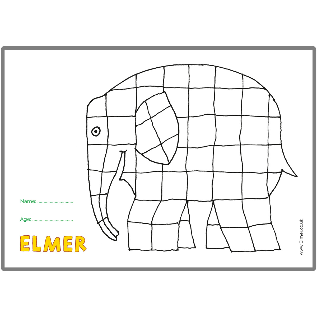 Downloads Archives - Page 2 Of 2 - Elmer intended for Free Printable Elmer Elephant