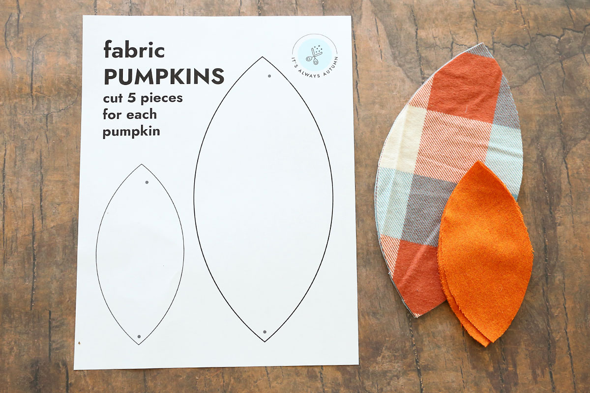 Easy Diy Fabric Pumpkins - It&amp;#039;S Always Autumn with regard to Pumpkin Sewing Patterns Printable