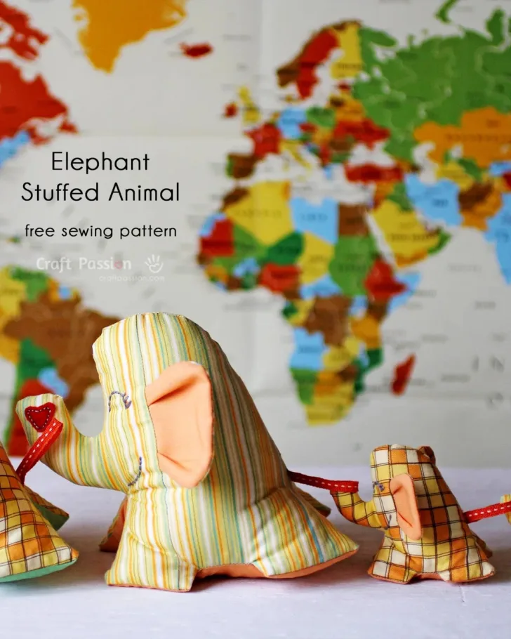 Free Printable Elephant Sewing Patterns