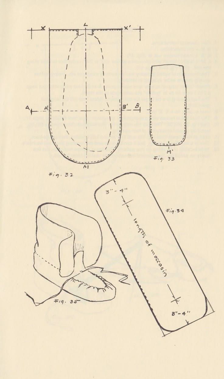 Extra Moccasin Patterns pertaining to Free Printable Patterns Of Moccasins