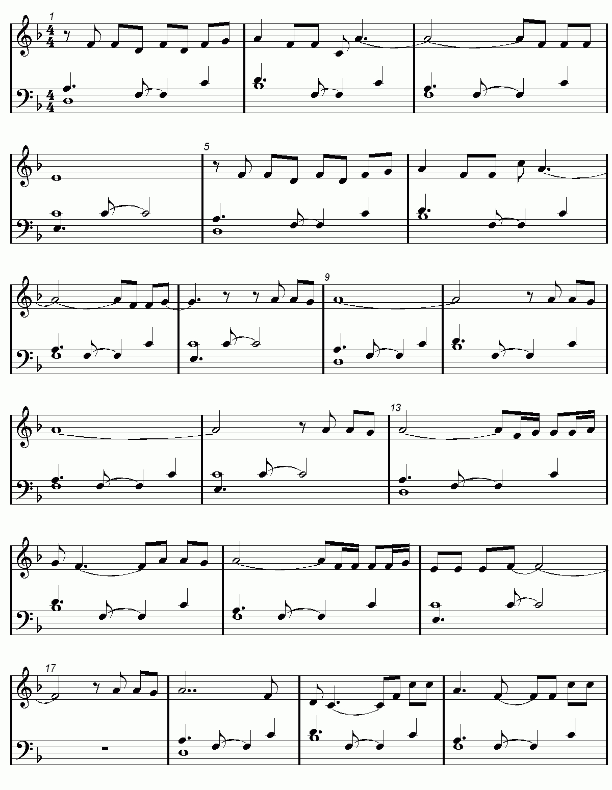 Faded Easy Piano Sheet Music | Easy Music for Faded Easy Piano Sheet Music Free Printable