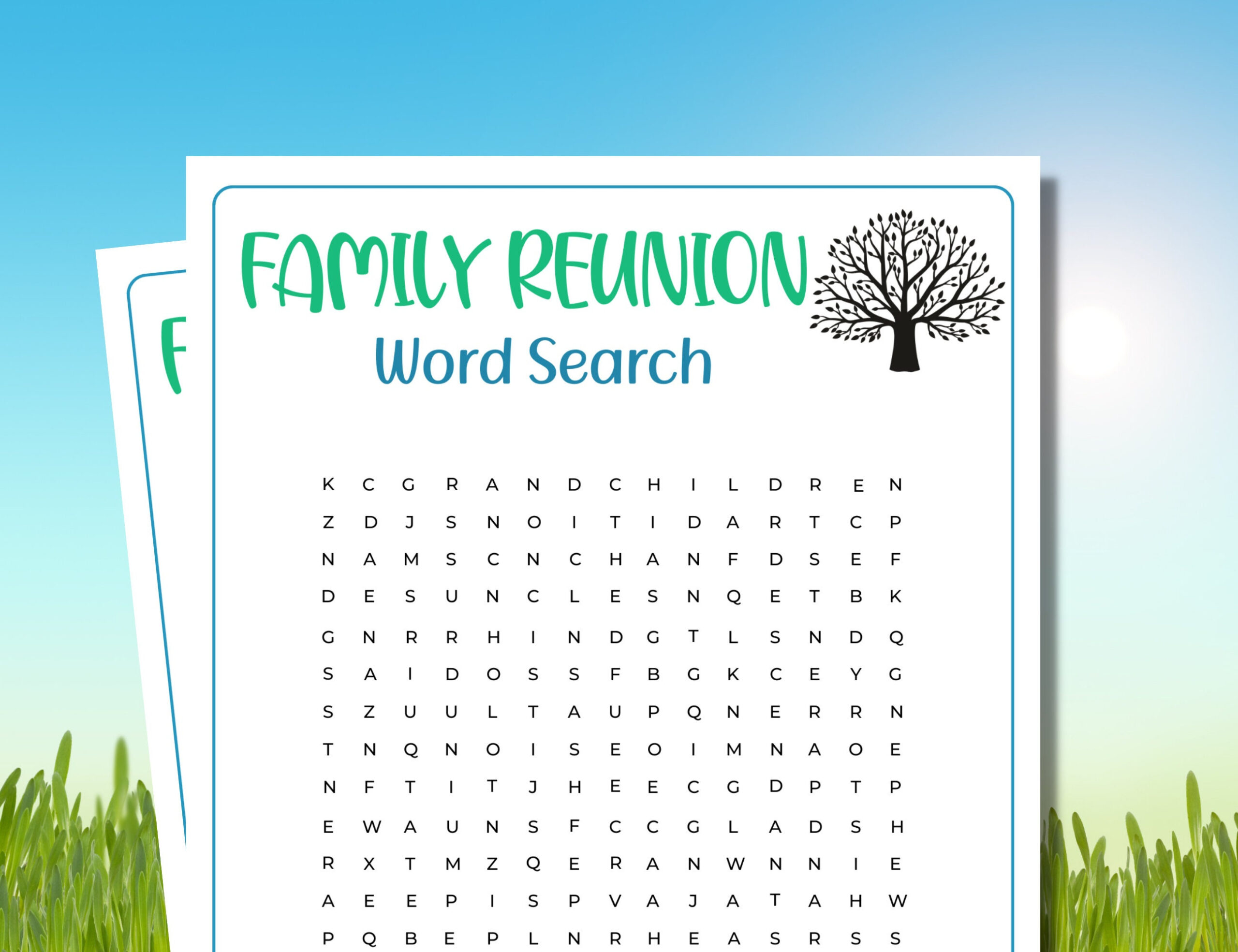 Family Reunion Word Search | Family Reunion Word Puzzle | Family intended for Free Printable Family Reunion Word Search