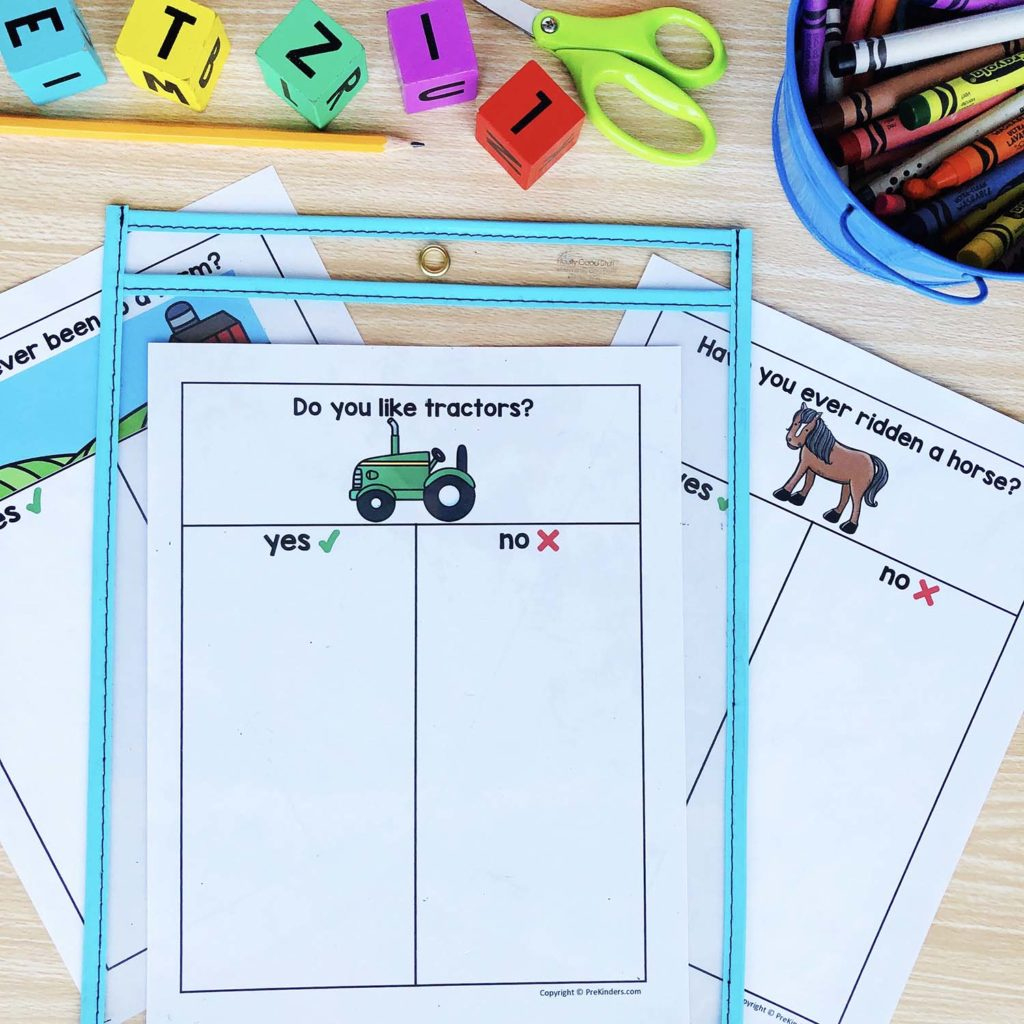 Farm Picture-Word Cards - Prekinders in Prekinders Free Printables