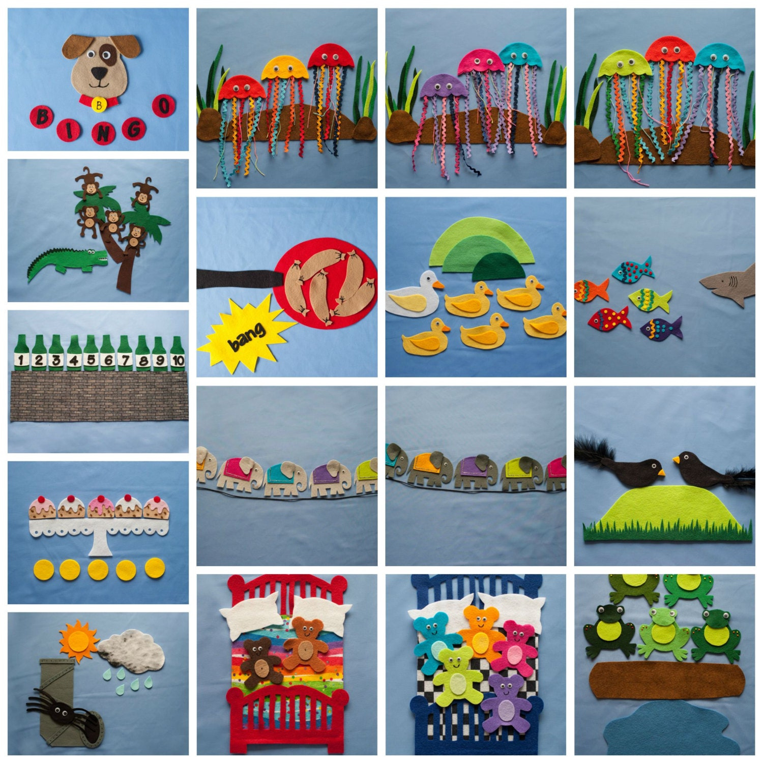 Felt Board Story Patterns, Felt Stories, Pdf Svg Patterns Flannel with regard to Free Printable Felt Board Story Patterns