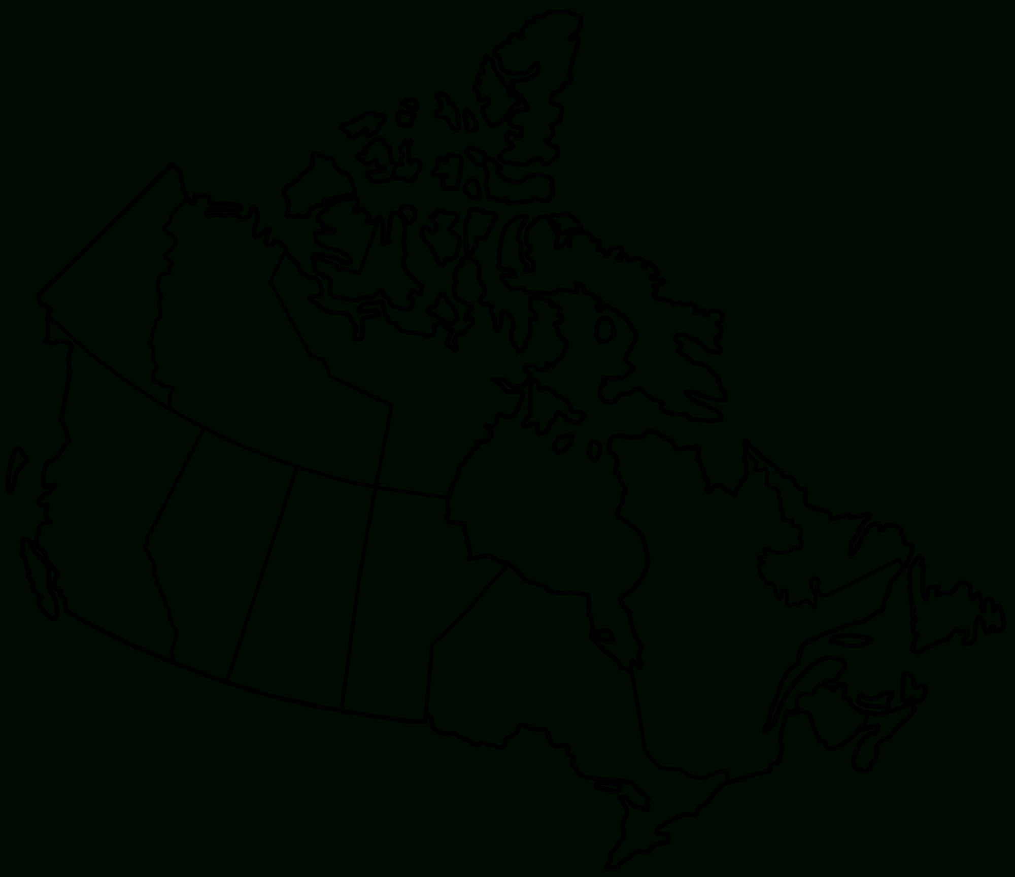 File:canada Provinces Blank - Wikimedia Commons in Free Printable Map of Canada Provinces and Territories