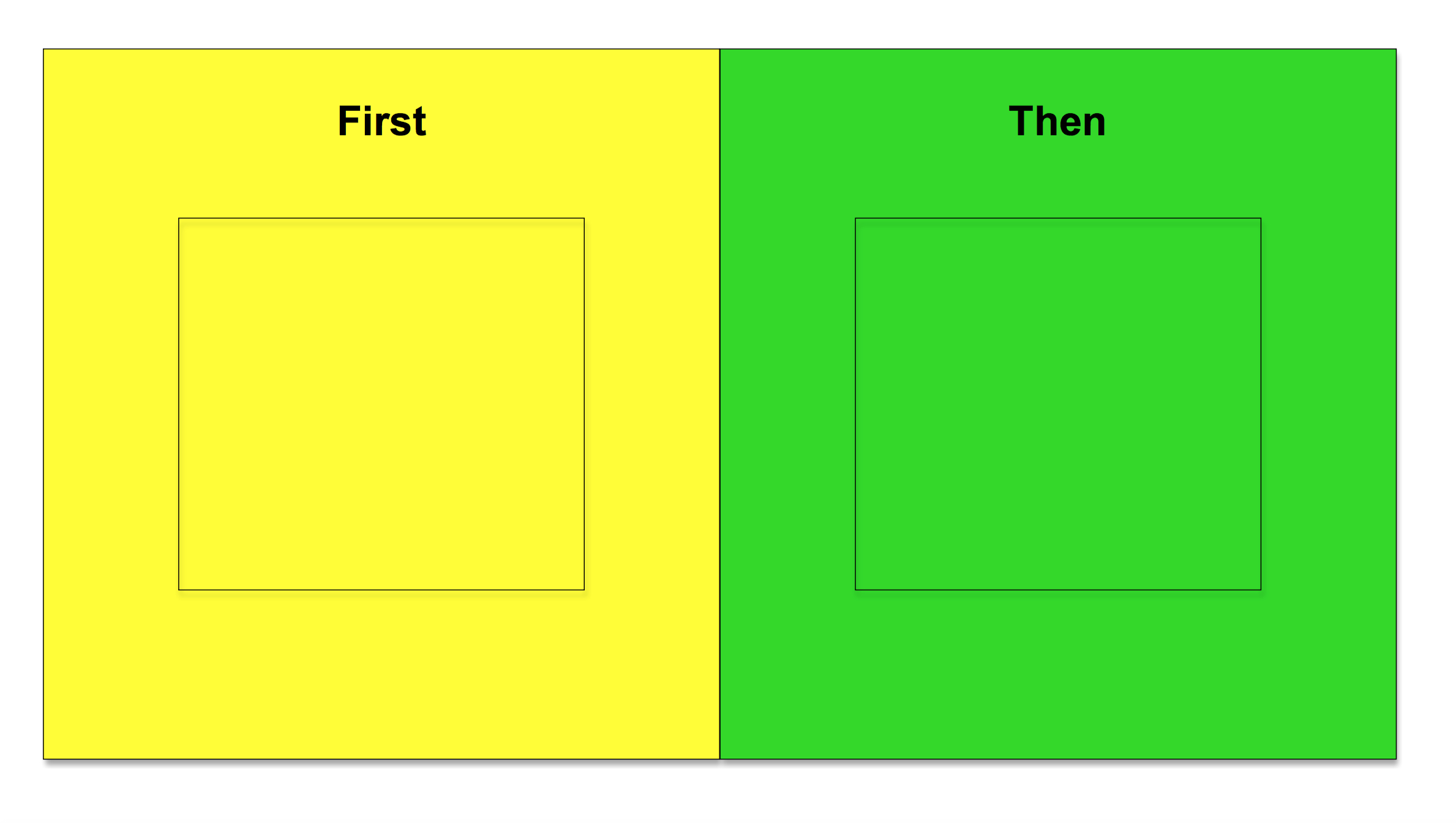 First/Then Boards — Myabilitykit | Autism Resources with First Then Board Free Printable