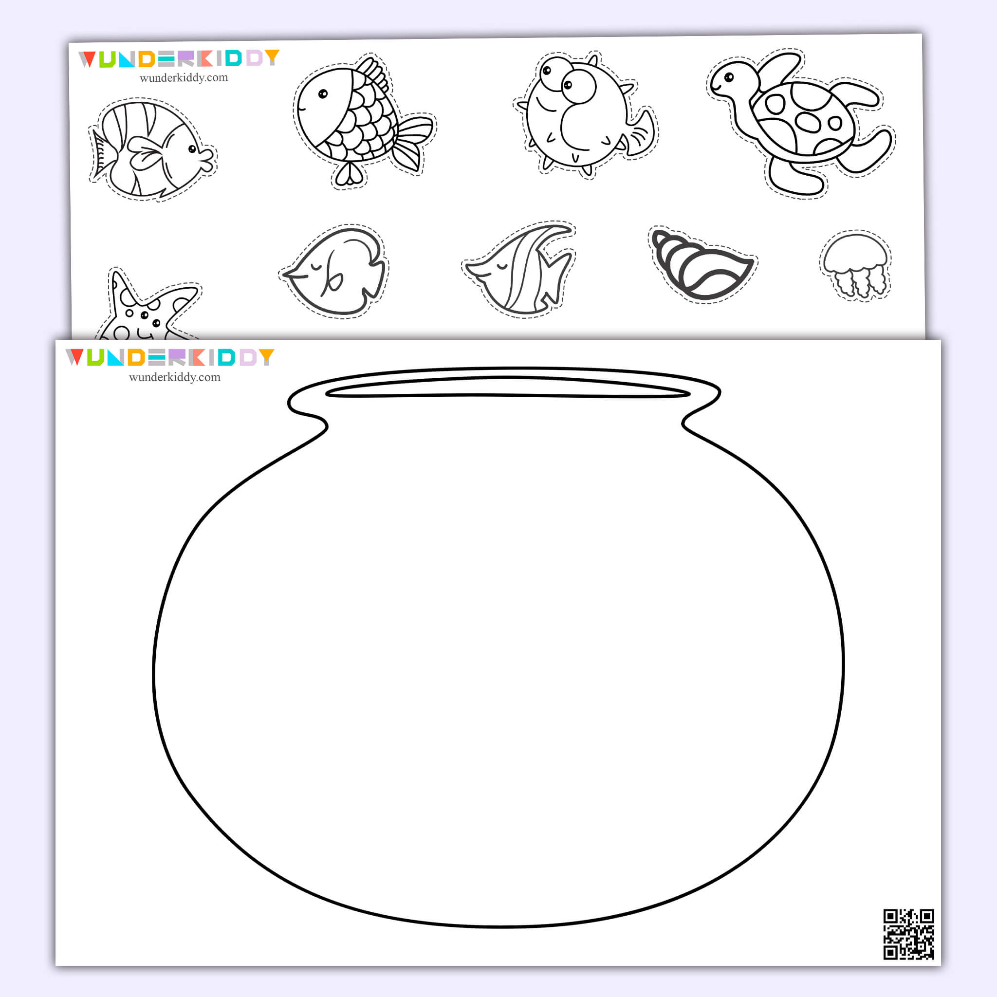 Fish Bowl Printable Template For Toddler And Preschool Craft intended for Free Printable Fish Bowl Pattern