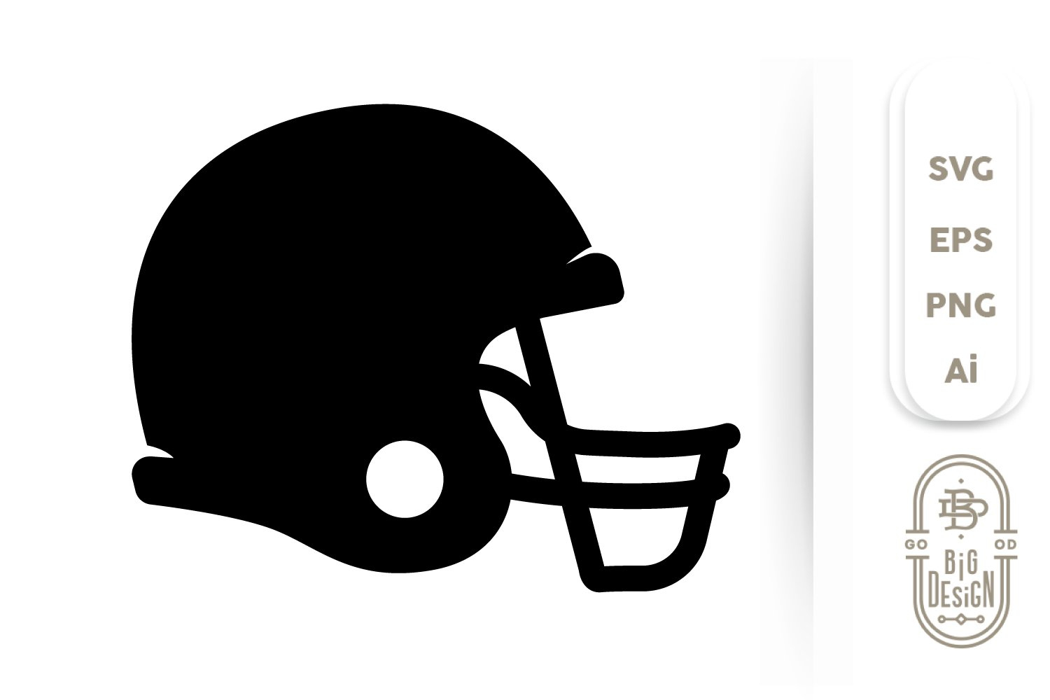 Football Helmet Svg - Football Svg , Helmet Silhouette with regard to Free Football Helmet Pattern Printable