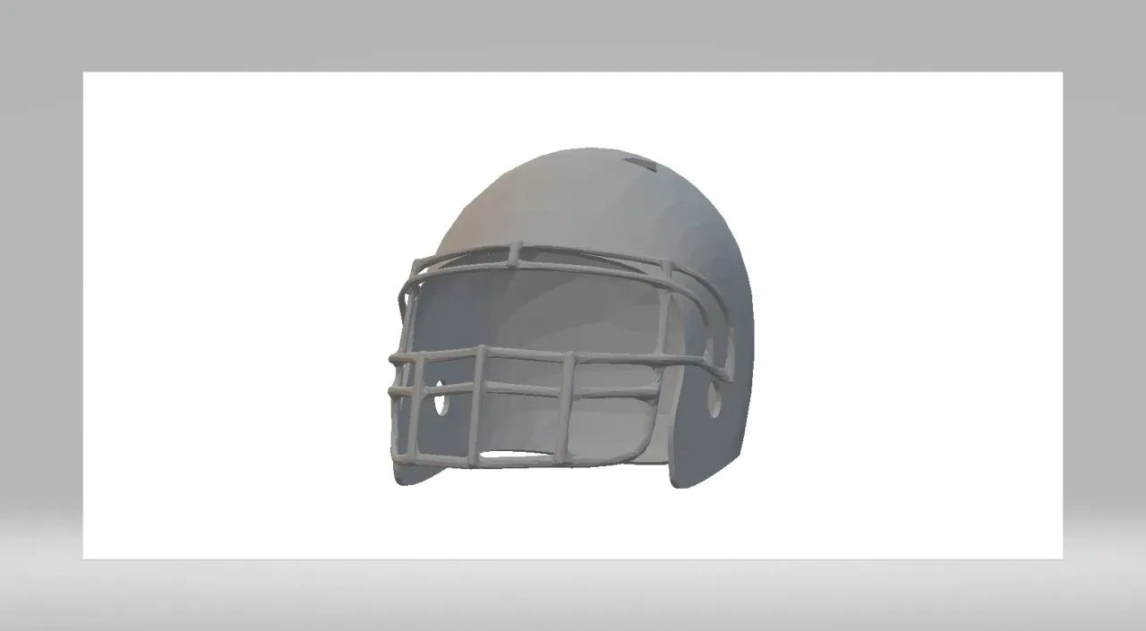 Football Helmetlone Star Designs | Download Free Stl Model inside Free Football Helmet Pattern Printable