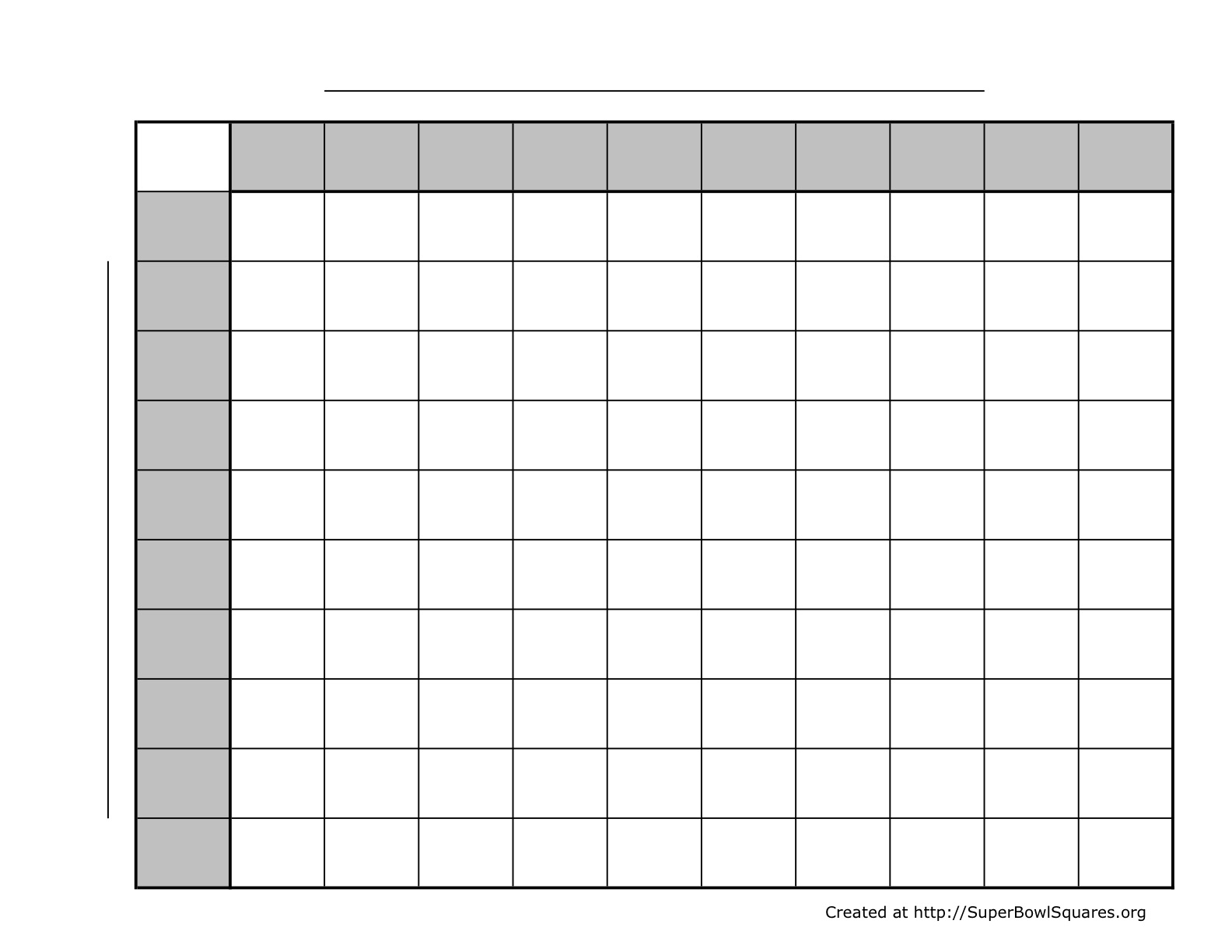 Football Squares | Super Bowl Squares | Play Football Squares Online pertaining to Free Printable 100 Square Football Board