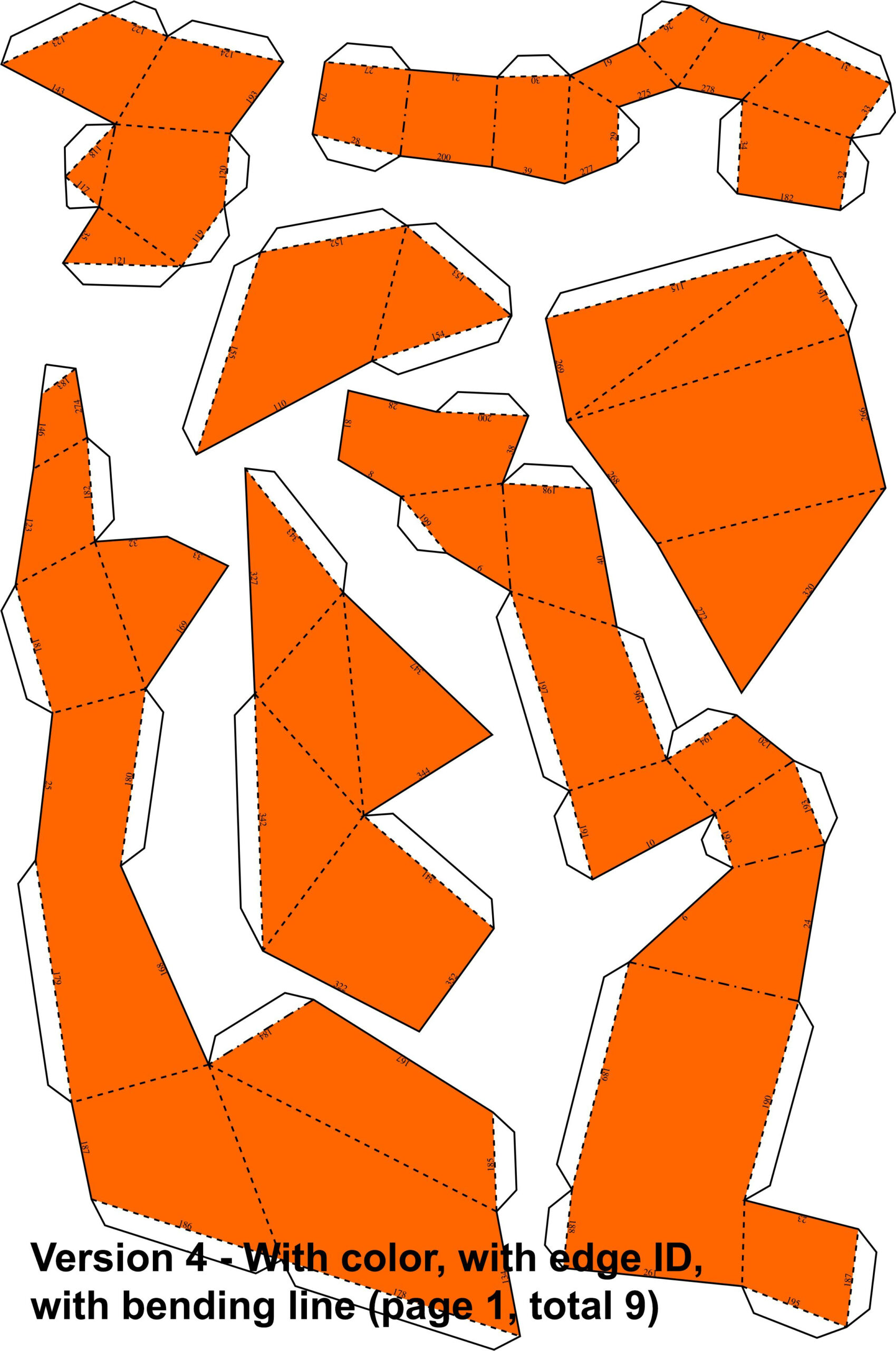 Fox Papercraft 3D-Modell $10 - .Max .Fbx .Obj .Unknown - Free3D for Fox Papercraft Template Free