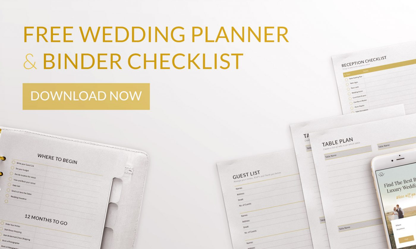 Free 90+ Page Wedding Planning Checklist Printable Timeline with Free Printable Wedding Organizer Binder