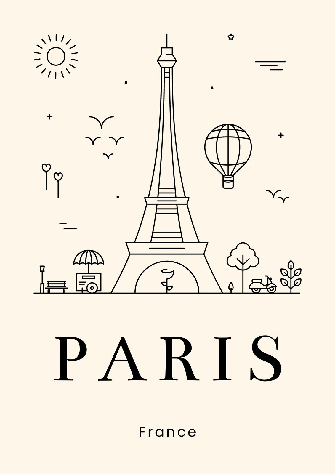 Free And Customizable Paris Templates for Paris Free Printable Stencils