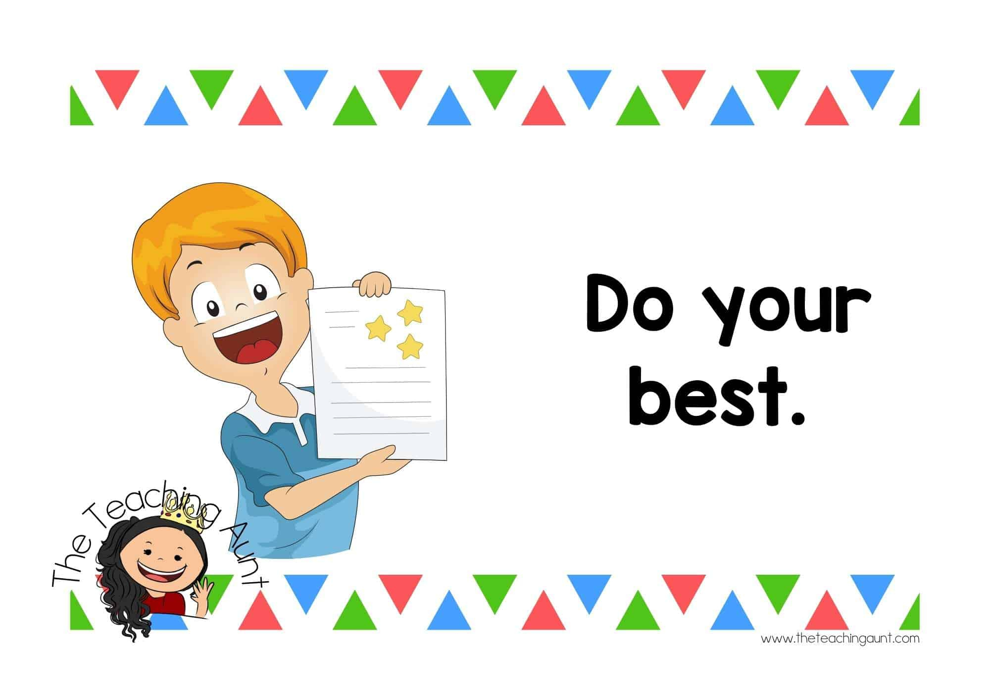 Free Classroom Rules Posters - The Teaching Aunt within Preschool Classroom Rules Free Printables
