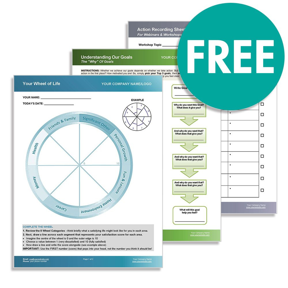 Free Coaching Tools, Forms &amp;amp; Resources | The Coaching Tools in Free Life Coaching Templates