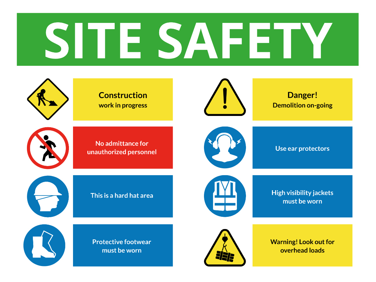 Free Construction Sign Templates, Editable And Printable with Free Printable Construction Signs