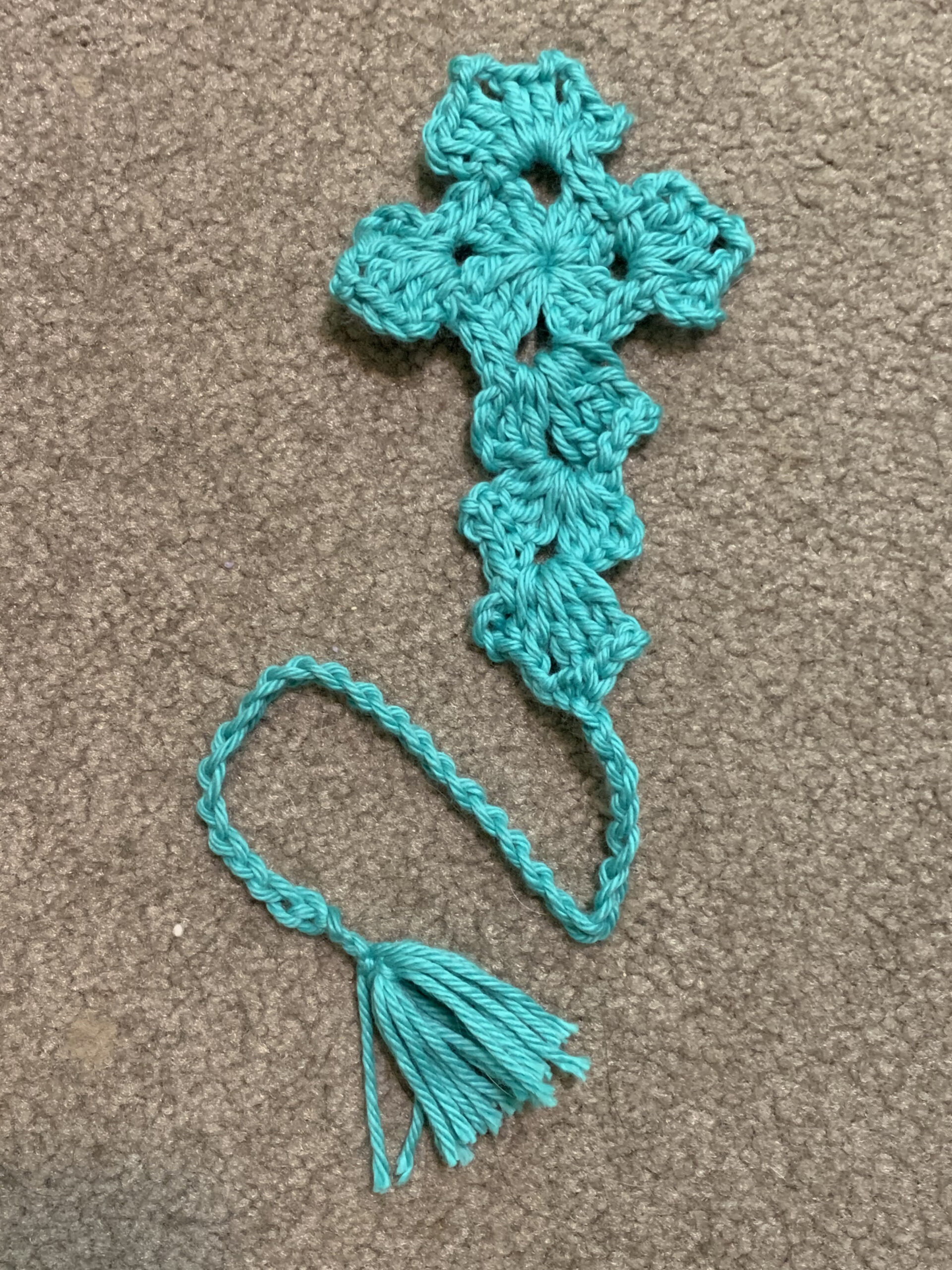Free Crochet Cross Bible Bookmark Pattern – Night Owl Theology pertaining to Free Printable Crochet Cross Bookmark Patterns