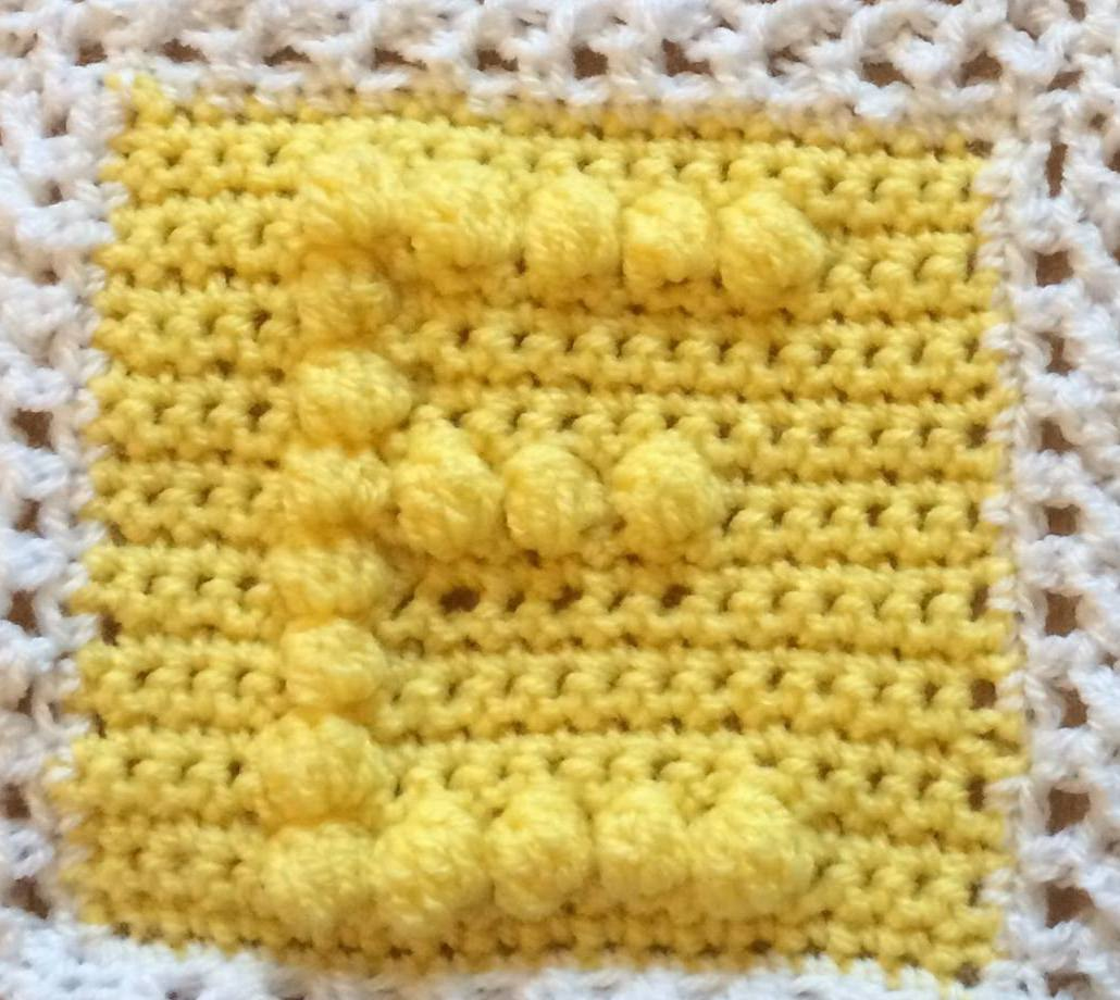 Free Crochet Pattern- Bobble Alphabet – Red Spotty Blog &amp;amp; Patterns in Printable Alphabet Free Crochet Bobble Stitch Letter Patterns
