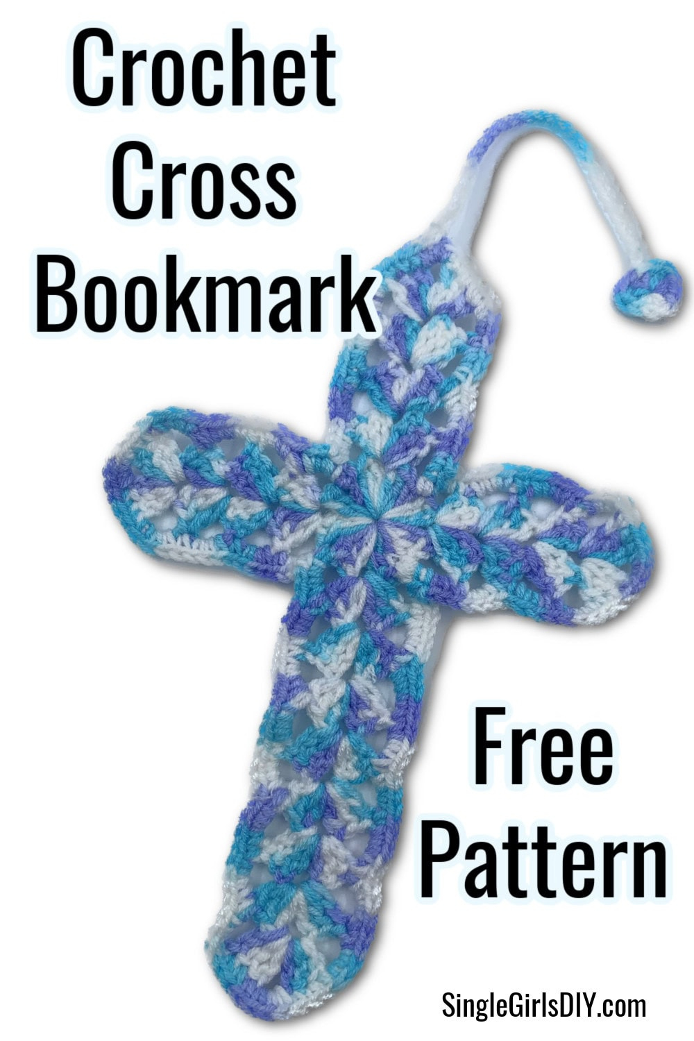 Free Cross Bookmark Crochet Pattern - Single Girl&amp;#039;S Diy for Free Printable Crochet Cross Bookmark Patterns