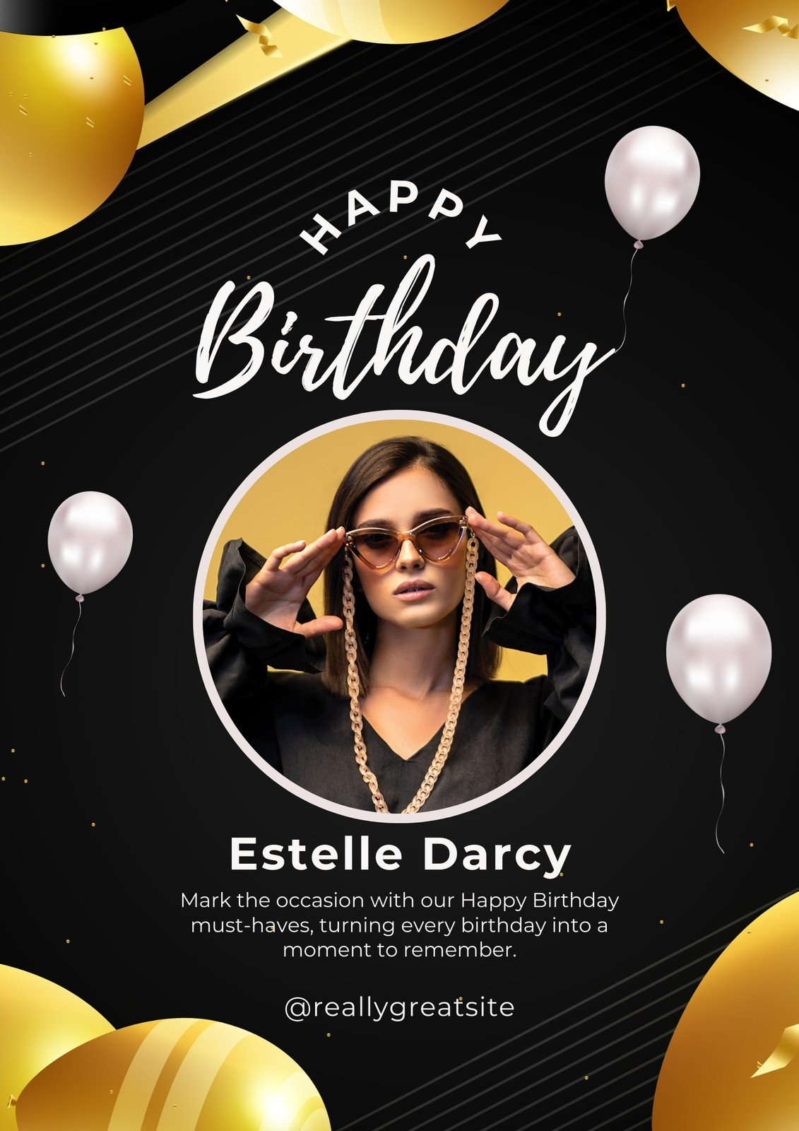 Free Custom Printable Birthday Flyer Templates | Canva pertaining to Free Printable Birthday Poster Templates