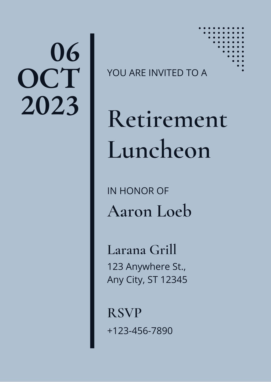 Free Custom Printable Retirement Party Invitation Templates | Canva pertaining to Retirement Program Templates Free