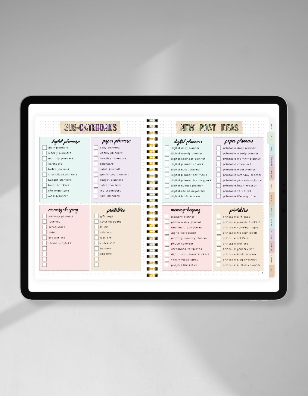 Free Digital Bullet Journal For Getting Creative And Staying within Goodnotes Bullet Journal Templates Free