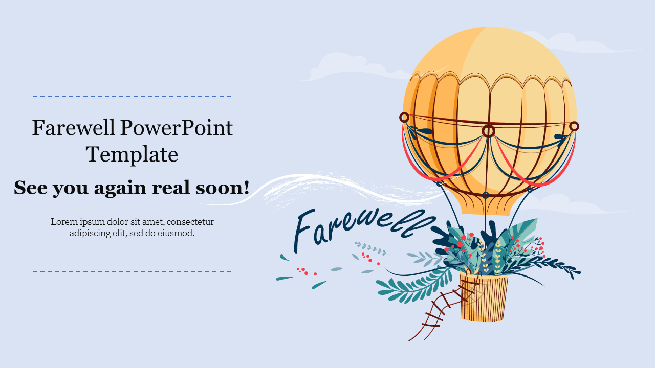 Free Entertainment Google Slides Themes &amp;amp; Ppt Templates for Free Goodbye Powerpoint Template
