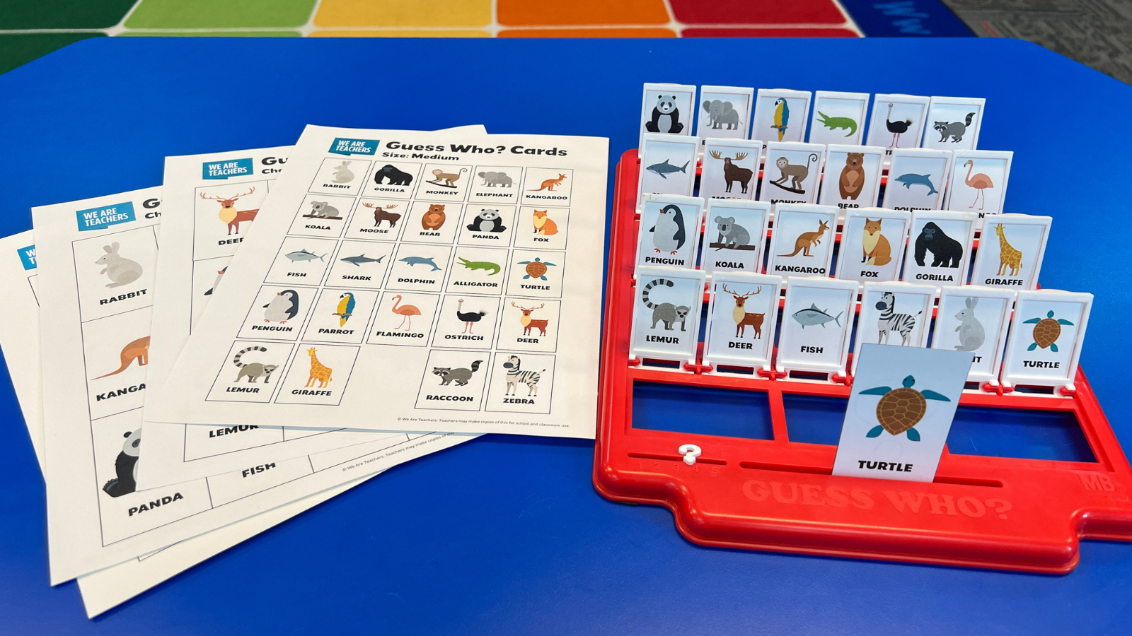 Free Guess Who Template For Teachers throughout Guess Who Game Printable Sheets Free