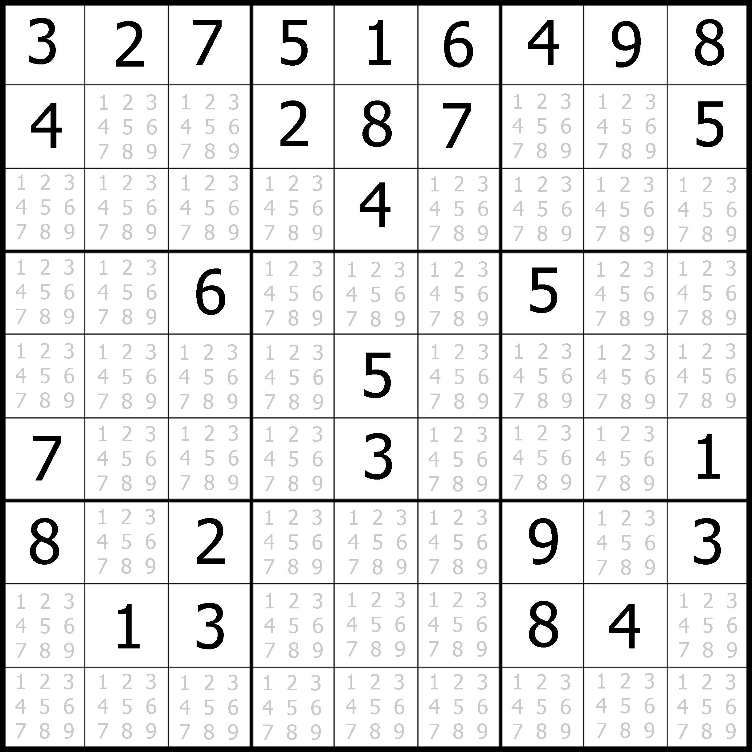 Free Medium Sudoku Puzzle #01 | Sudoku Puzzler intended for Free Printable Sudoku Medium