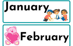 Free: Months Of The Year Wall Posters • Teacha! – Worksheets Library pertaining to Free Printable Months Of The Year Poster