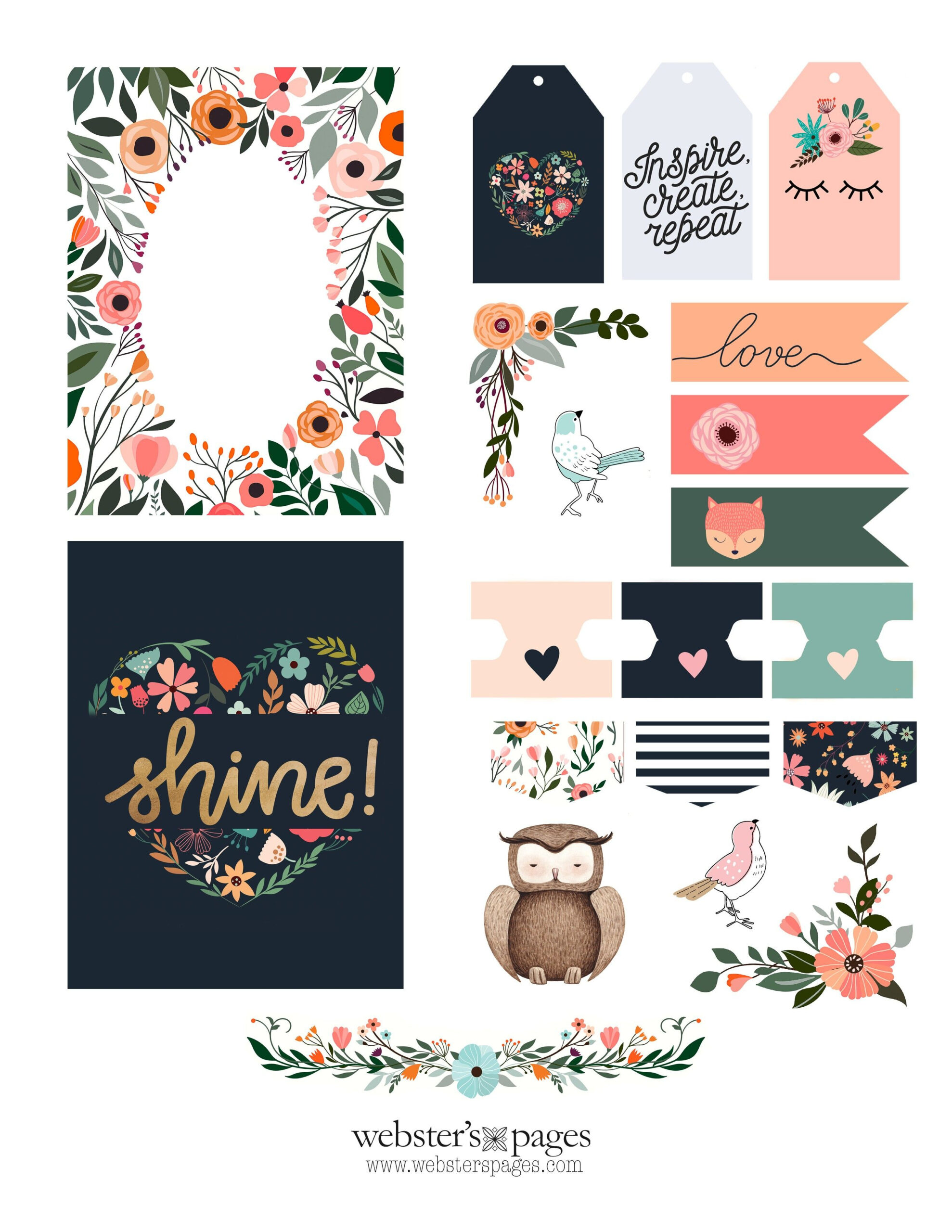 Free - New Fall within Free Printable Scrapbook Designs