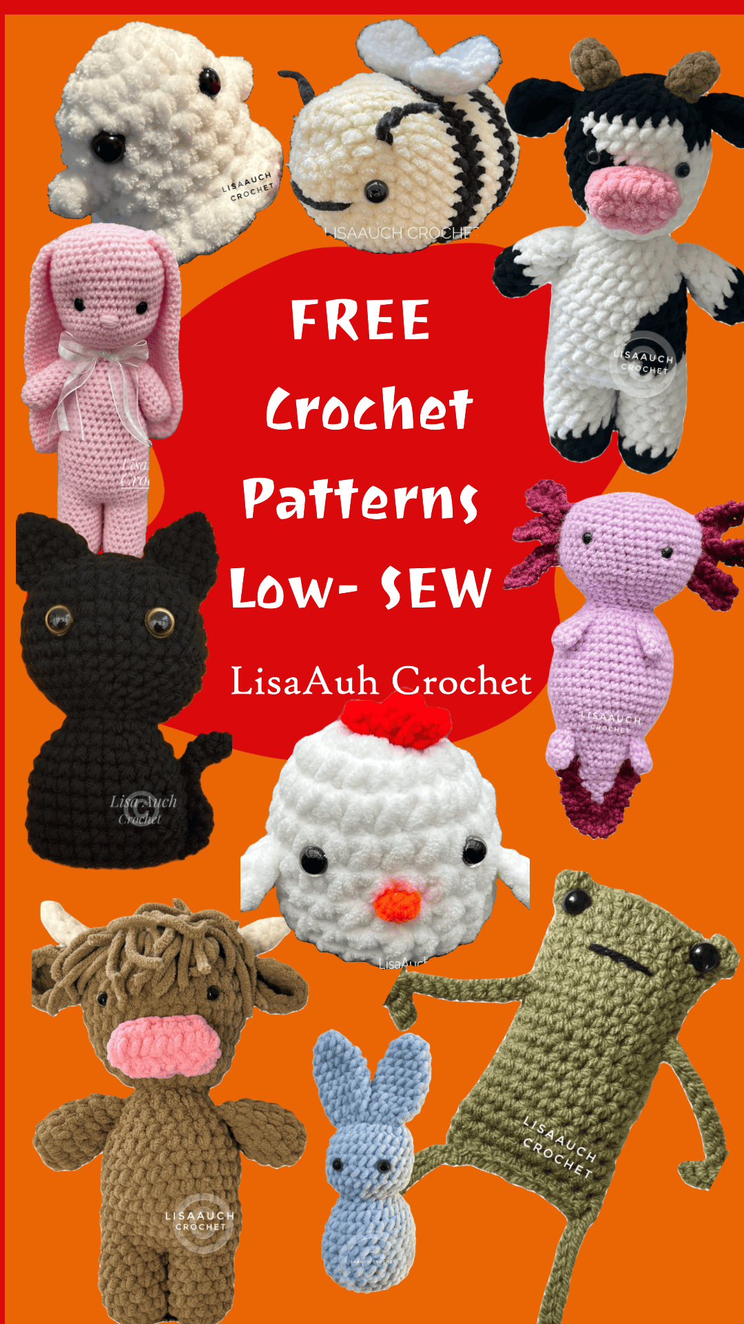 Free No Sew Crochet Toy Patterns - Bestsellers For Market Prep for Free Printable Crochet Patterns