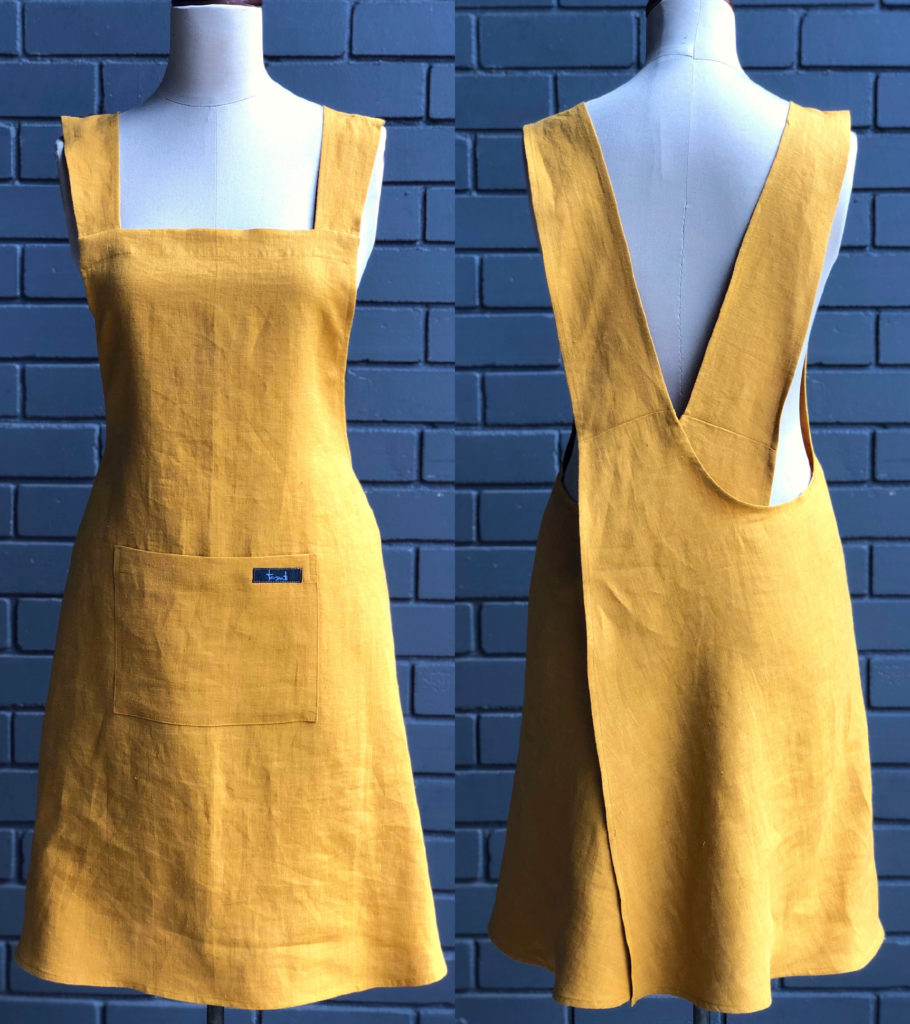 Free Pdf Tessuti Apron Pattern - Sew Tessuti Blog regarding Free Printable Crossover Apron Pattern