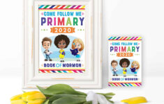 Free Primary 2020 Printables For Come Follow Me – Ministering inside Free Lds Primary Printables