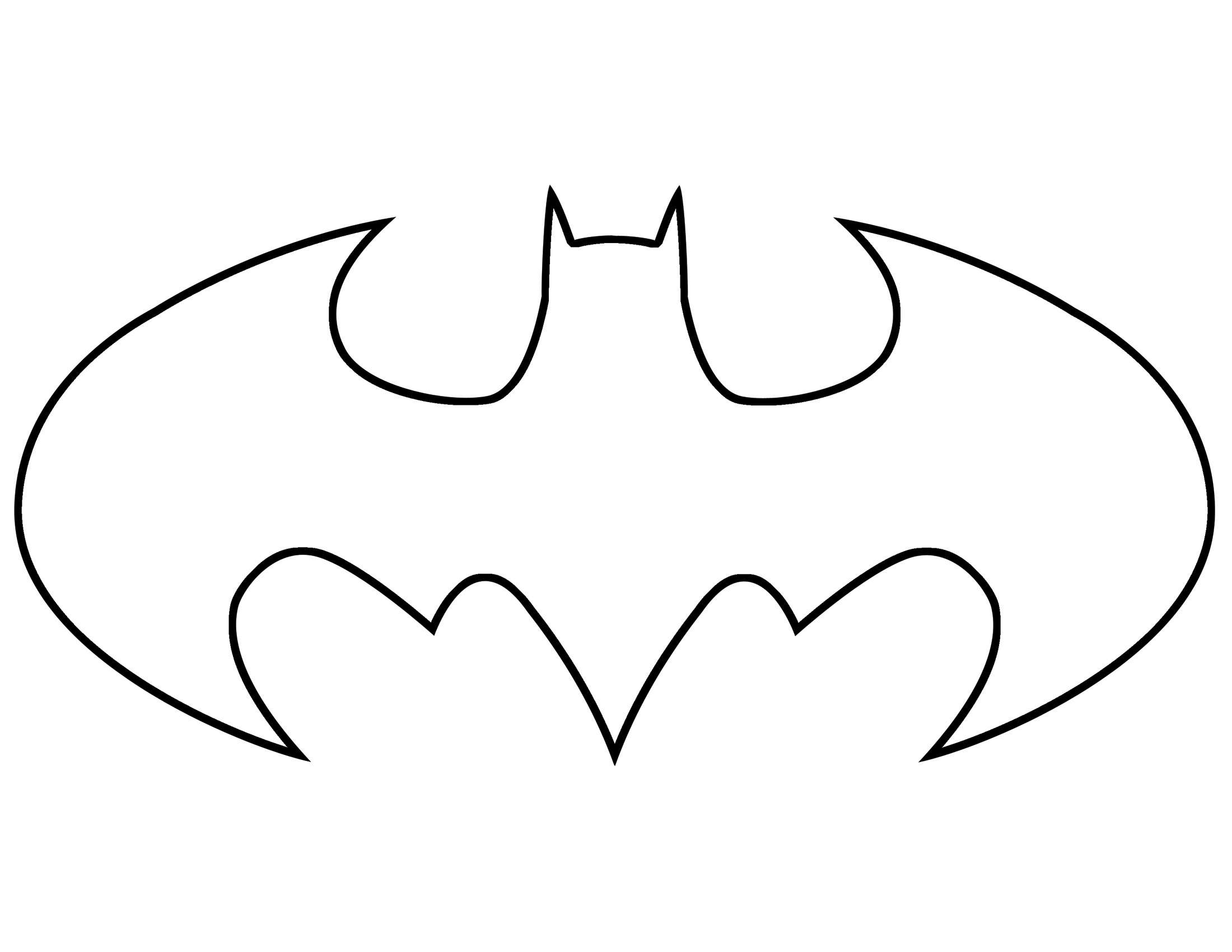 Free Printable Batman Logo - Get Your Own Batman Logo Now! within Free Printable Batman Logo Stencil