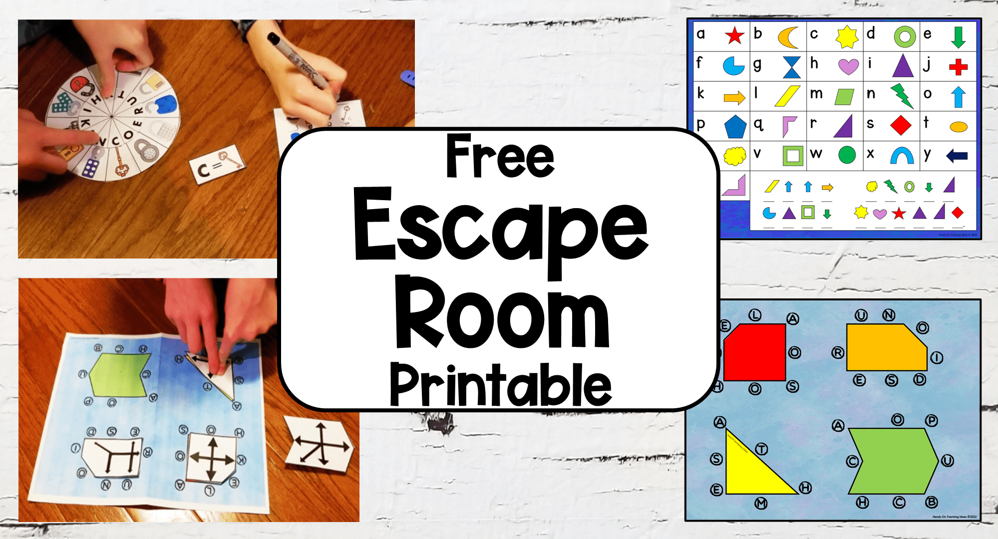 Free Printable Escape Room For Kids inside Free Printable Escape Room Puzzles