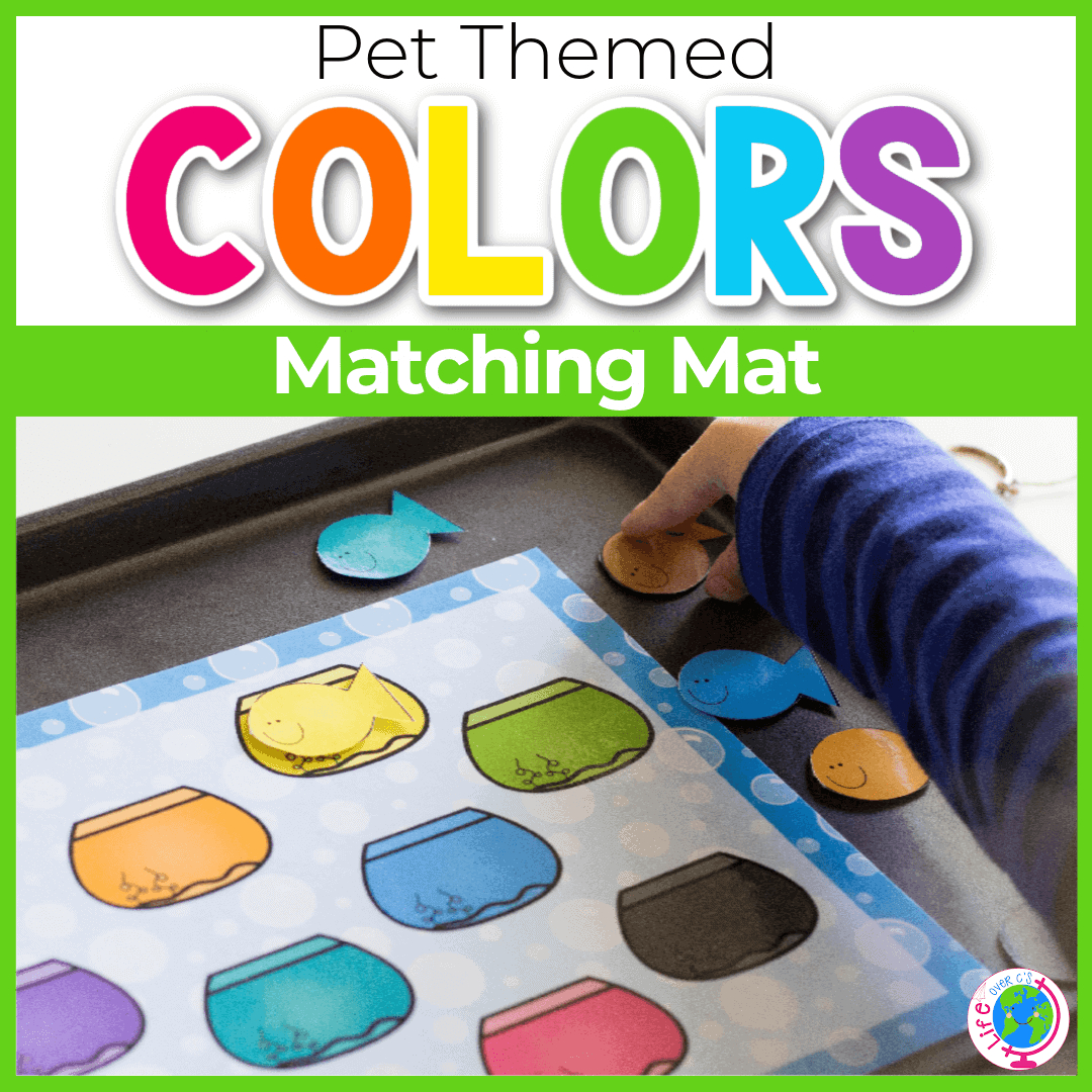 Free Printable Fishbowl Color Matching Activity inside Free Color Matching Printables