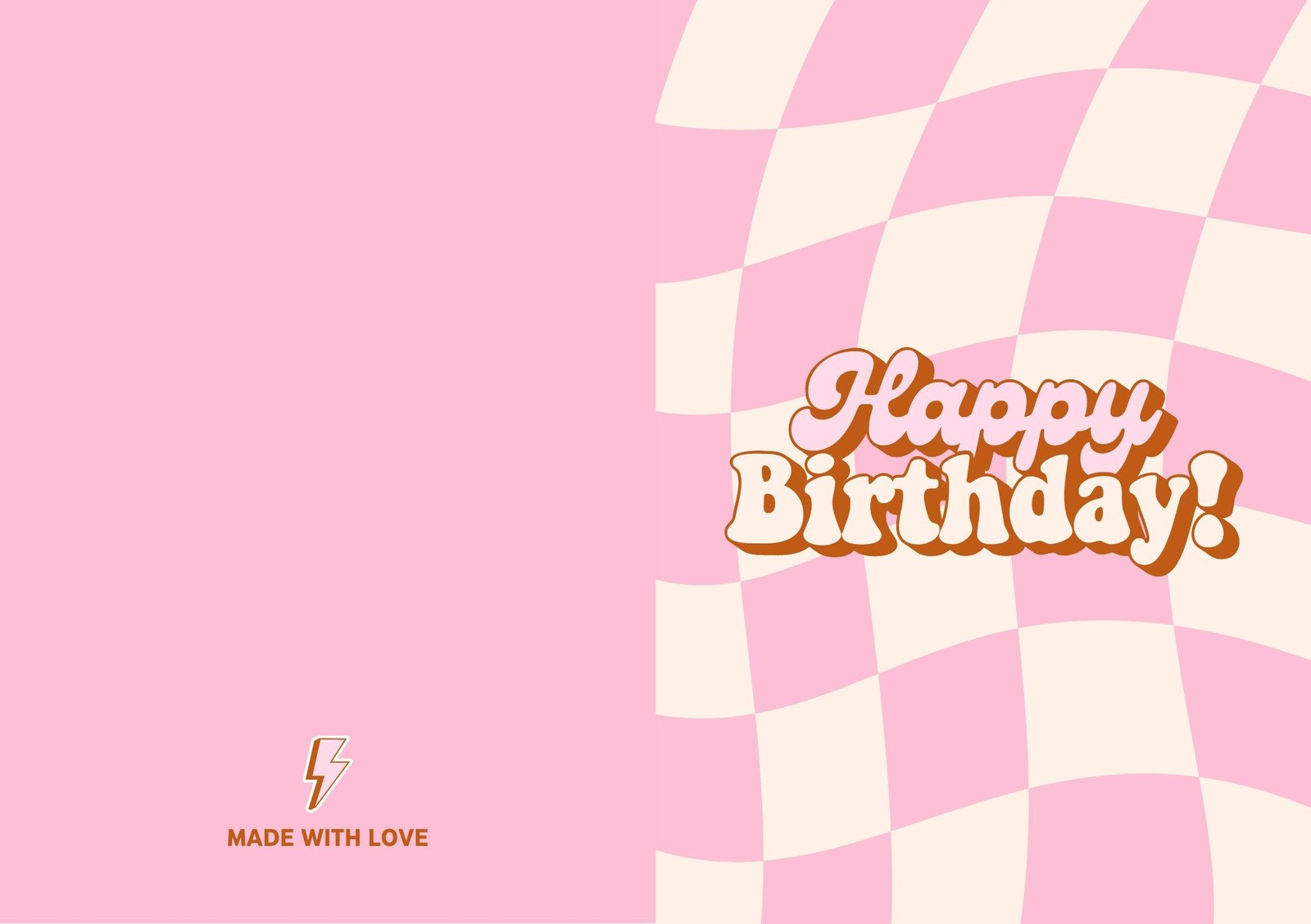 Free Printable Folded Card Templates To Customize Online | Canva inside Free Printable Foldable Cards