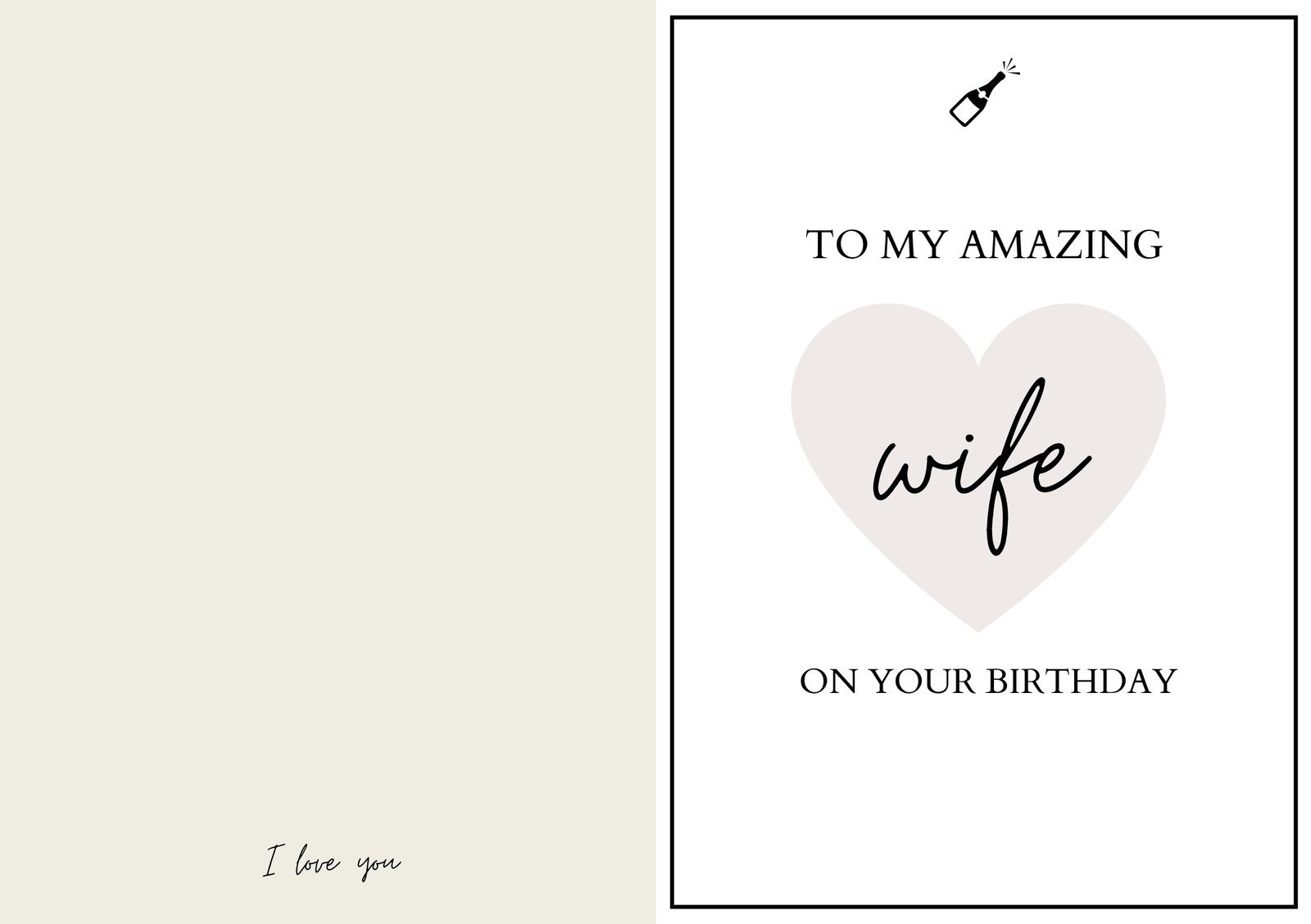 Free Printable Folded Card Templates To Customize Online | Canva throughout Free Printable Foldable Cards