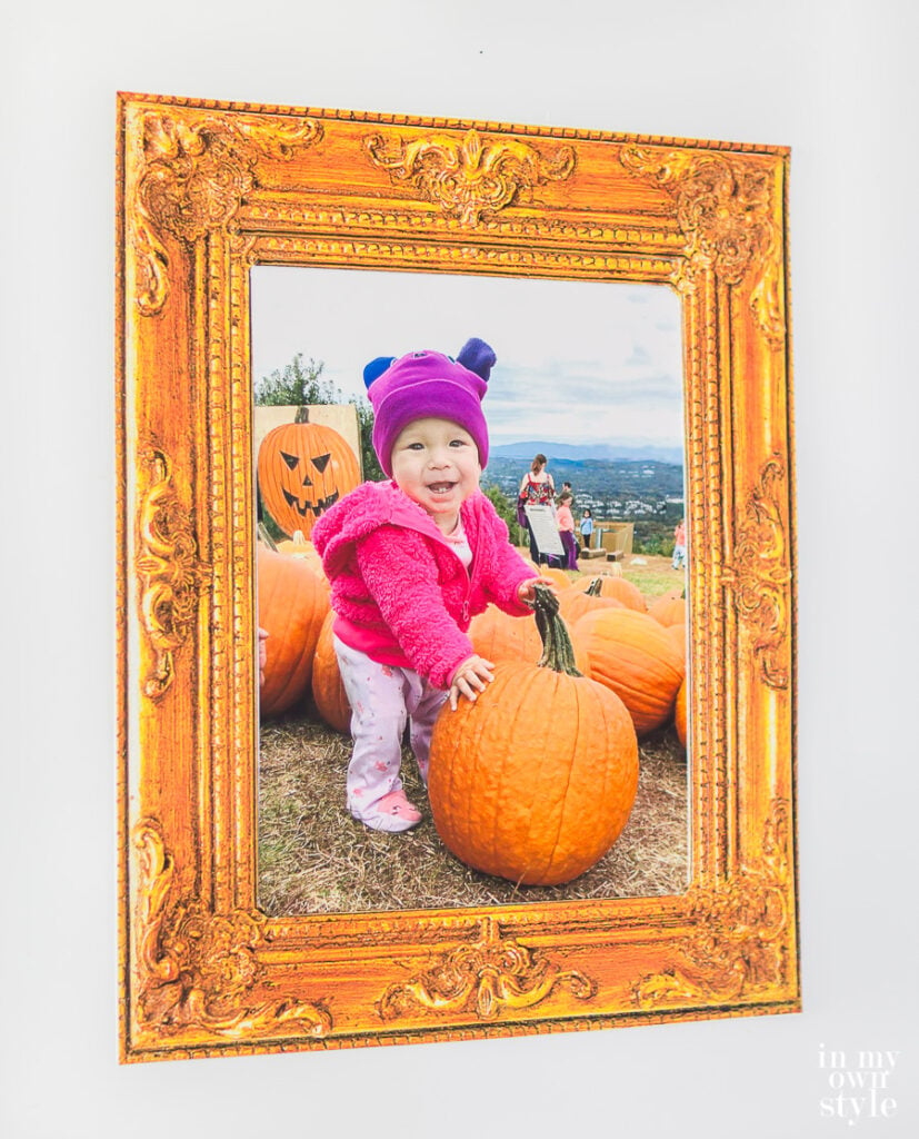 Free Printable Frame For Your Fridge Photos - In My Own Style inside Free Printable Paper Picture Frames