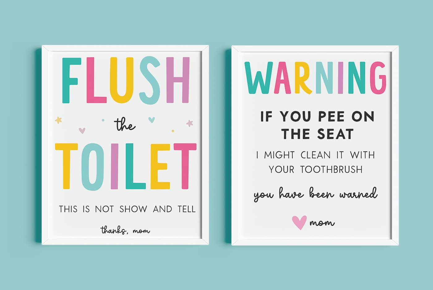 Free Printable Funny Kids Bathroom Signs - Favorite Printables throughout Free Printable Bathroom Signs