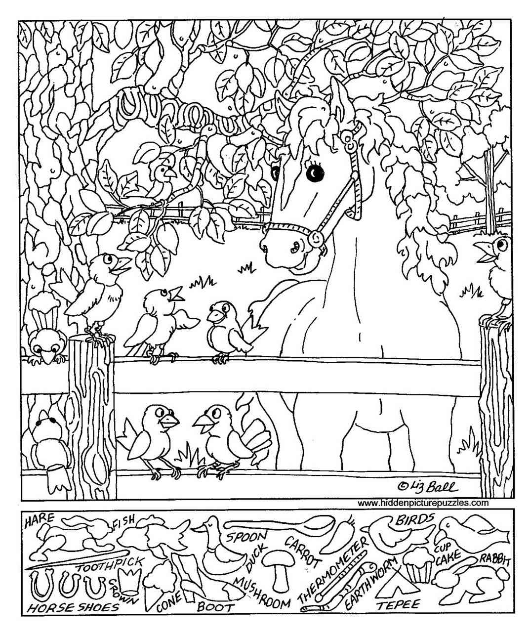 Free, Printable Hidden Picture Puzzles For Kids - Worksheets Library within Free Printable Hidden Pictures