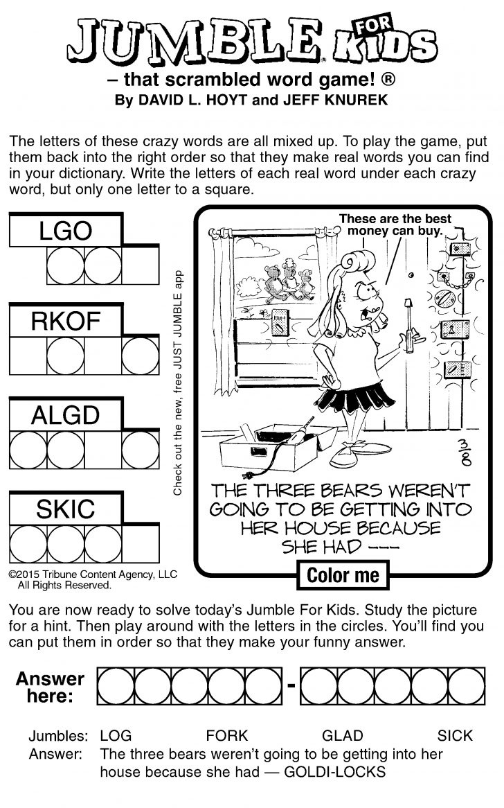 Free Printable Jumble Word Game - Menssmile pertaining to Free Printable Jumble Games