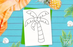 Free Printable Palm Tree Template – Simple Mom Project with regard to Free Printable Palm Tree Stencils