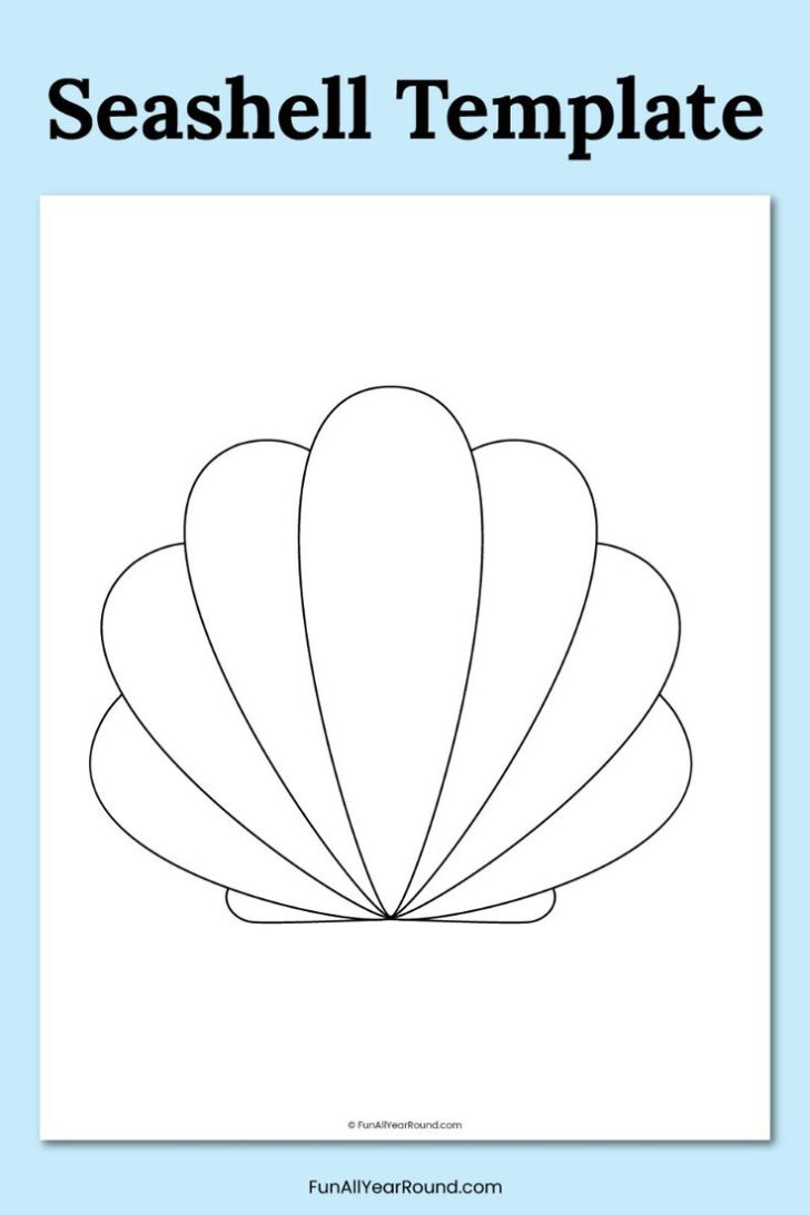 Free Seashell Printables